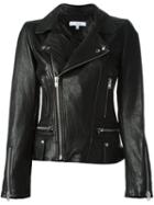 Iro 'area' Biker Jacket, Women's, Size: 42, Black, Lamb Skin/acetate/nylon