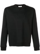 Valentino Vltn Embroidered Logo Sweatshirt - Black