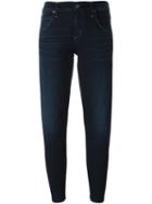 Citizens Of Humanity Slim-fit Cropped Jeans, Women's, Size: 24, Blue, Cotton/spandex/elastane/polyester