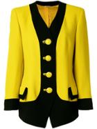 Versace Vintage Colour Block Jacket - Yellow & Orange
