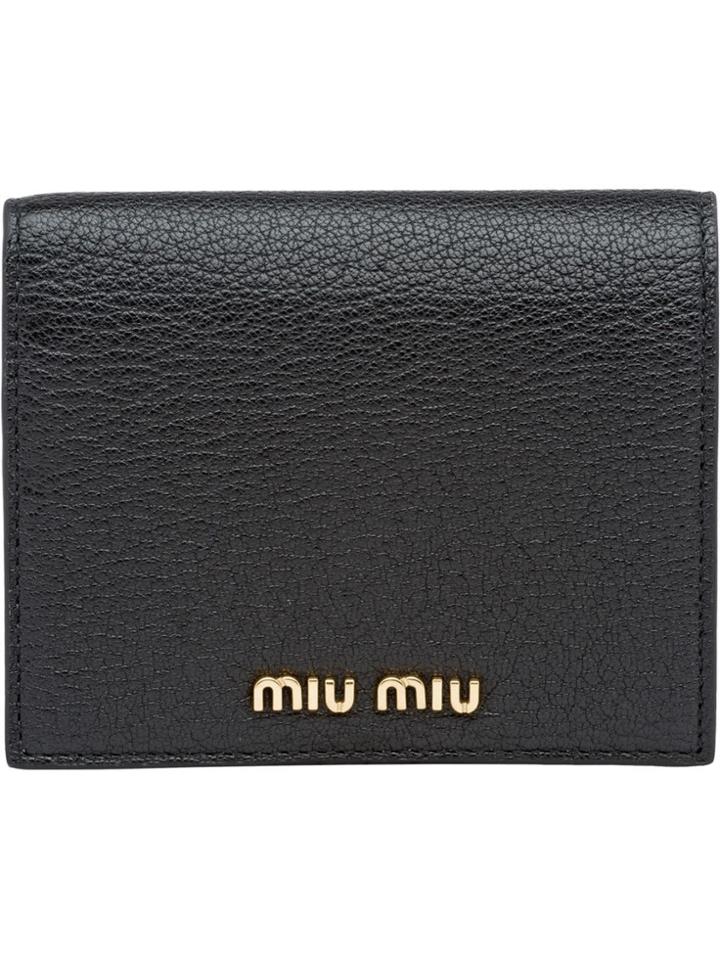 Miu Miu Billfold Wallet - Black