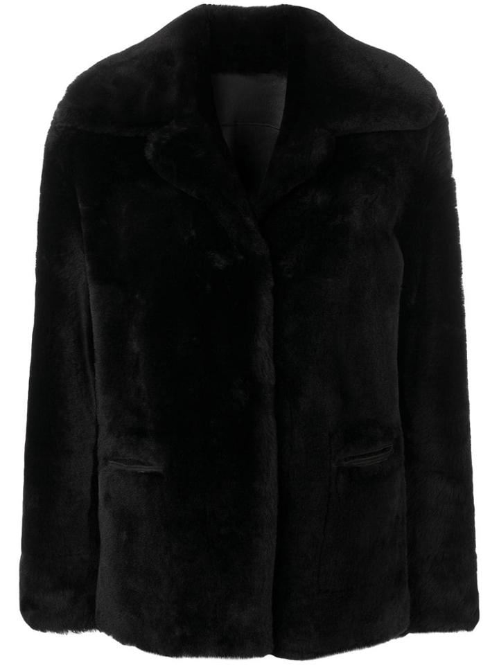 Sylvie Schimmel Lolita Teddy Coat - Black