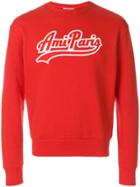 Ami Alexandre Mattiussi Sweatshirt With Ami Paris Patch - Red