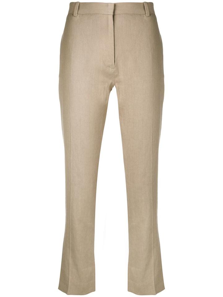 Joseph Linen Strech Pants - Neutrals
