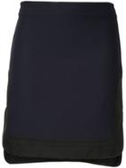 Nº21 High-waist Fitted Skirt - Blue