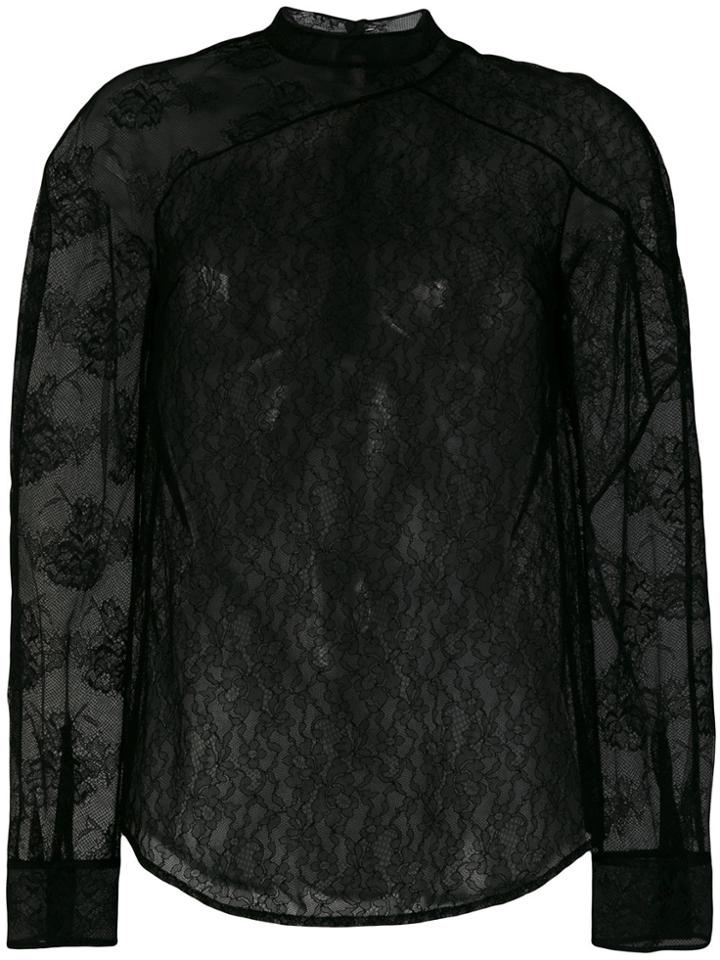 Christopher Kane Lace Blouse - Black