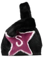 Simonetta Ravizza Furrissima Holly Tote Bag - Black