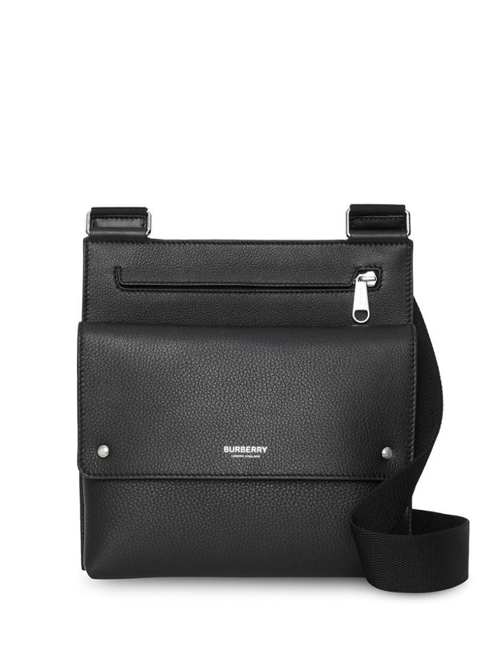 Burberry Grainy Crossbody Bag - Black