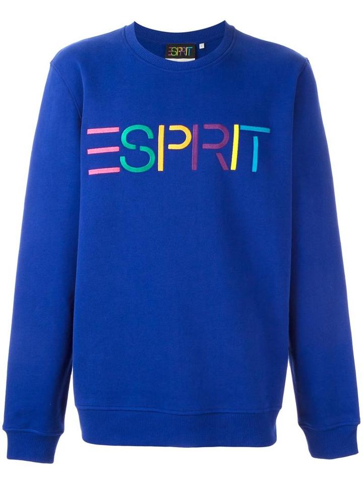 Opening Ceremony 'esprit X Opening Ceremony' Sweatshirt, Adult Unisex, Size: Large, Blue, Cotton