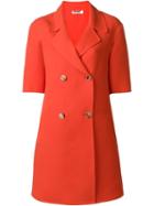 Jil Sander Short Sleeve Double Breasted Coat