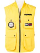 Tommy Jeans Patchwork Expedition Gilet - Yellow