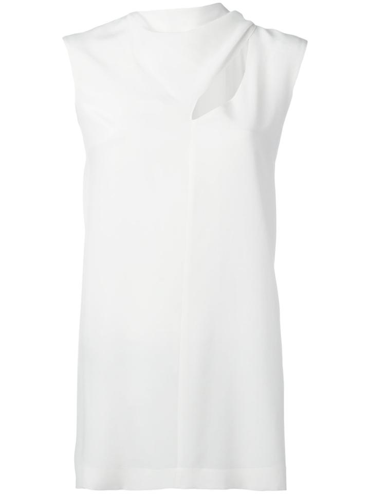 Sportmax 'nalut' Cut-out Blouse - White