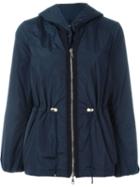 Moncler 'jol' Windbreaker Jacket, Women's, Size: 3, Blue, Polyamide/polyester/feather Down