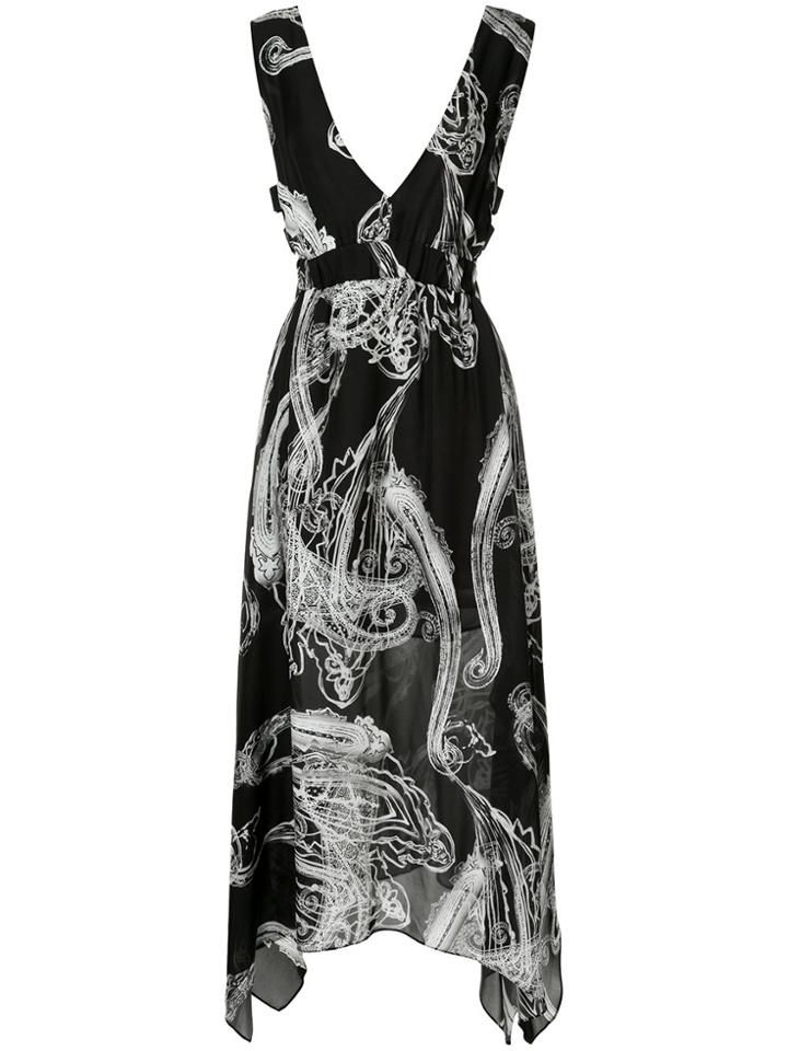 Manning Cartell Illustrated Paisley Dress - Black