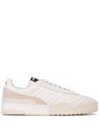 Adidas Originals By Alexander Wang Ribbed Low-top Sneakers - White