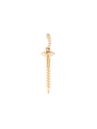 Aurelie Bidermann 'screw' Diamond Pendant, Women's, Metallic