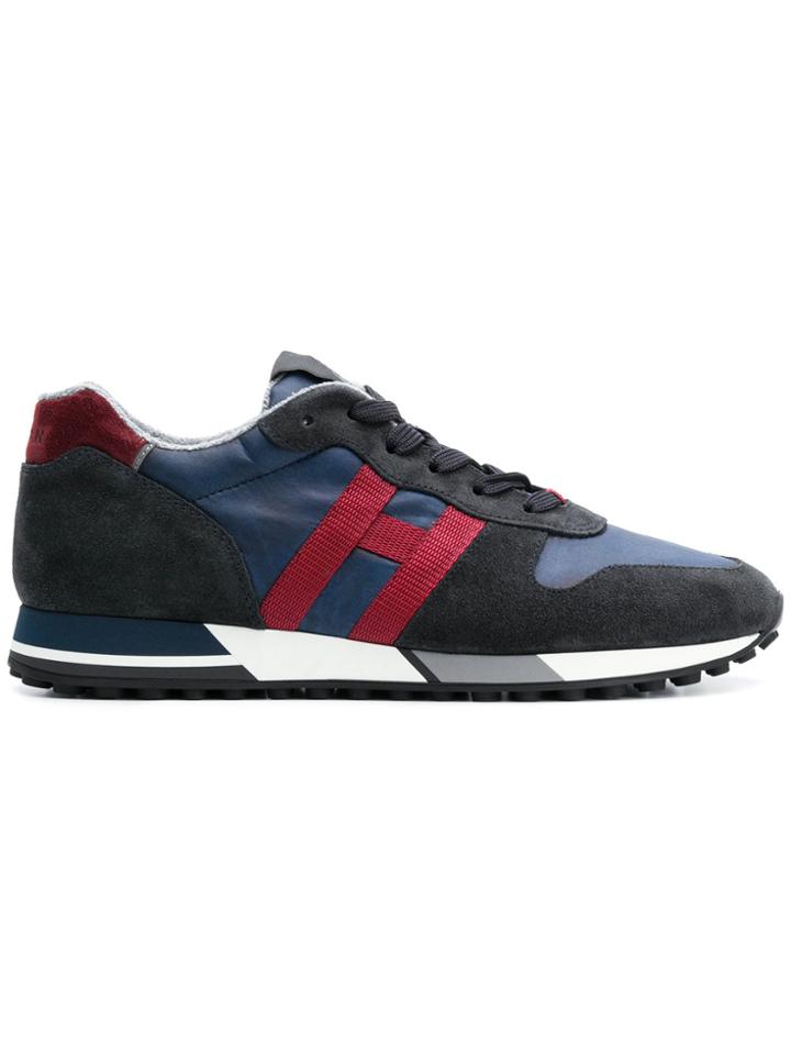 Hogan Running H Sneakers - Blue