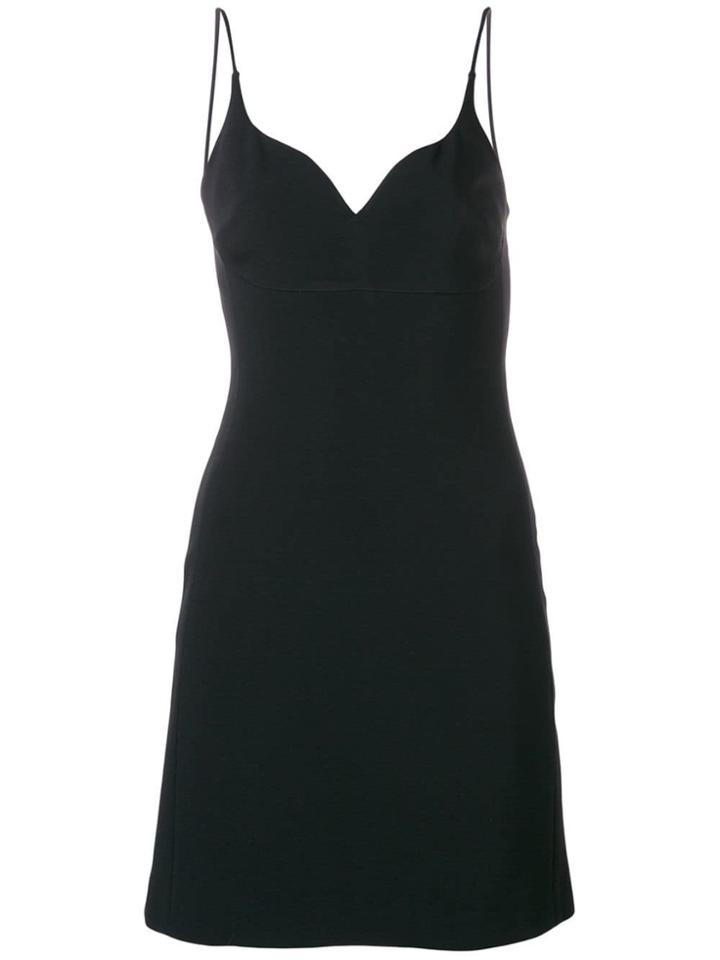 David Koma Sweetheart Neck Dress - Black