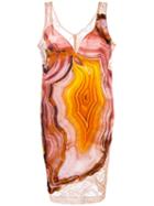 Givenchy - Spiral Print Dress - Women - Silk/cotton/polyamide - 40, Silk/cotton/polyamide