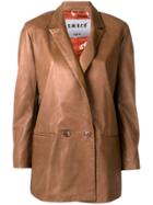 S.w.o.r.d 6.6.44 Double Breasted Blazer - Brown