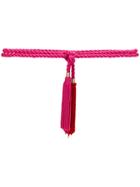 Philosophy Di Lorenzo Serafini Cord Belt - Pink & Purple