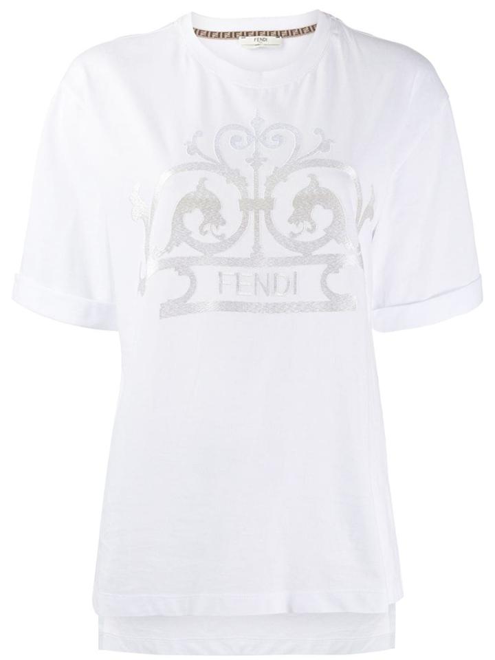 Fendi Gate Logo T-shirt - White