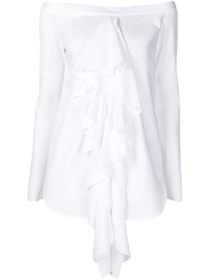 Ellery Bandeau Ruffle Top