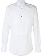Dolce & Gabbana Pleated Plastron Shirt - W0800