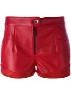 Magda Butrym Leather Shorts