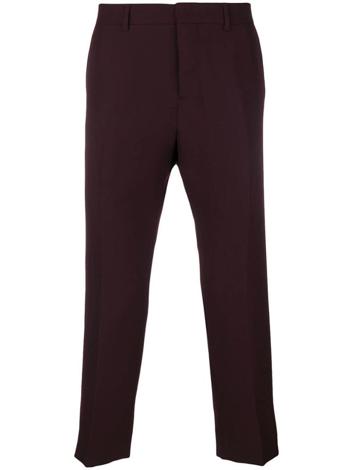 Ami Alexandre Mattiussi Cropped Trousers - Pink
