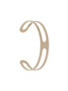 Luis Morais Crossed Clamp Bracelet, Men's, Yellow/orange
