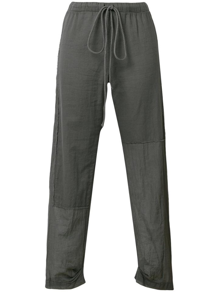 Lost & Found Rooms Intarsia Trousers - Grey