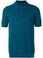 Roberto Collina - Classic Polo Shirt - Men - Cotton/polyamide - 50, Blue, Cotton/polyamide