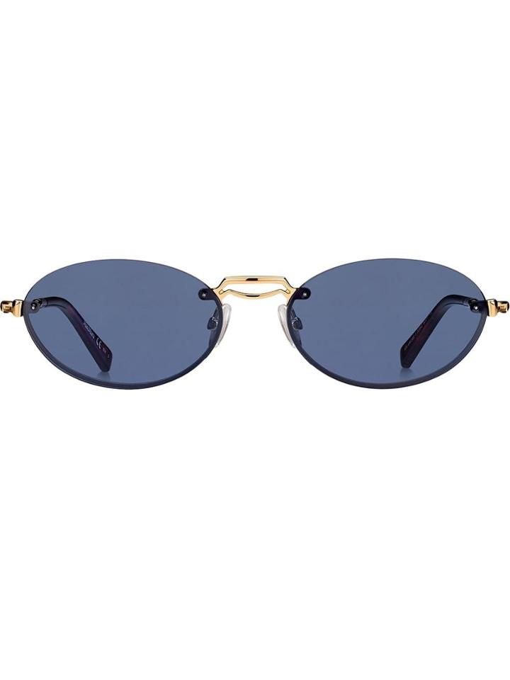 Max Mara Mm Bridge Ii Sunglasses - Gold