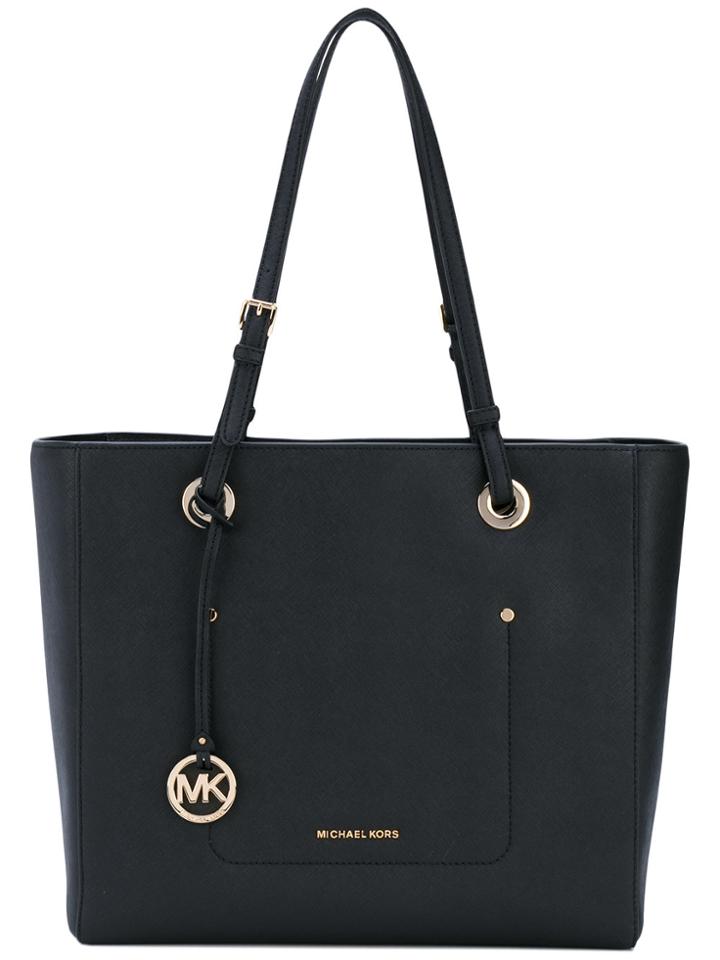 Michael Michael Kors Large Walsh Tote Bag - Black