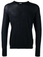 Massimo Alba Plain Sweatshirt, Men's, Size: Medium, Blue, Wool