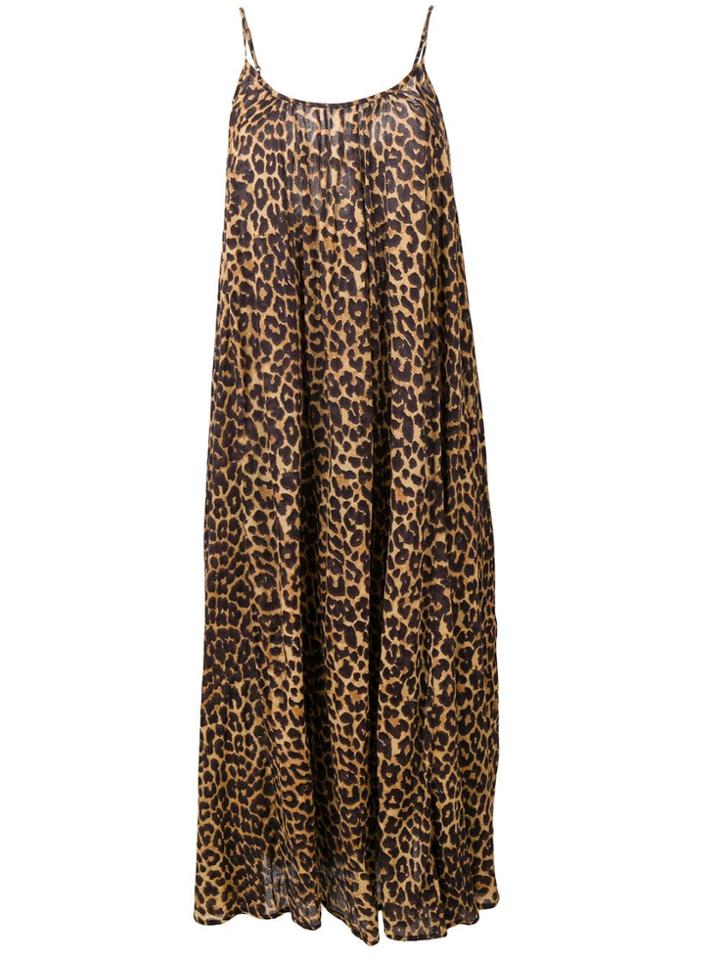 Mes Demoiselles Leopard-print Dress - Brown
