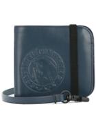 Hysteric Glamour Logo Embossed Wallet - Blue