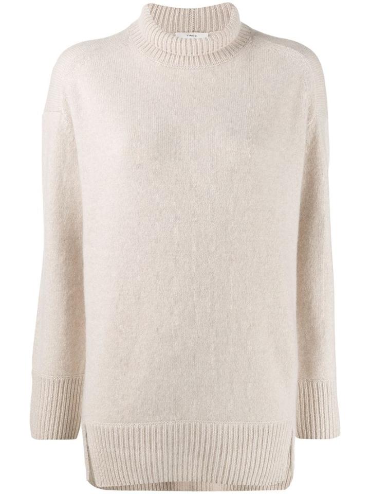 Vince Roll Neck Jumper - Neutrals