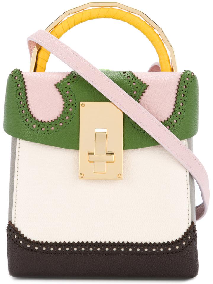 The Volon Alice Box Bag - Multicolour