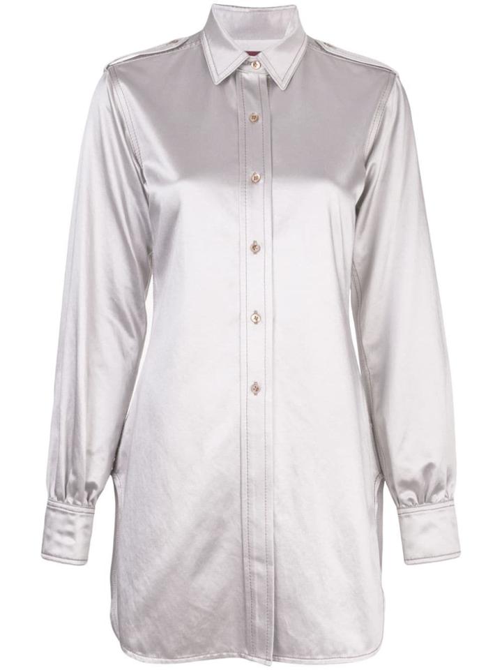 Sies Marjan Kelsi Longline Shirt - Grey