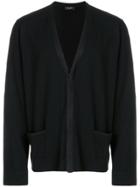 Berluti V-neck Cardigan - Black