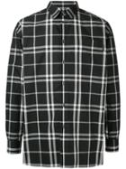 Guild Prime Boxy Plaid Shirt - Black