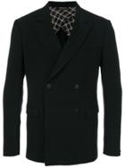 Gabriele Pasini Check Suit Jacket - Grey