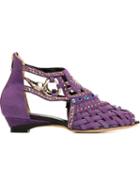 Dolce & Gabbana Vintage Embellished Sandals