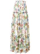 Alexis Roshan Eden Floral Ivory Skirt - Neutrals