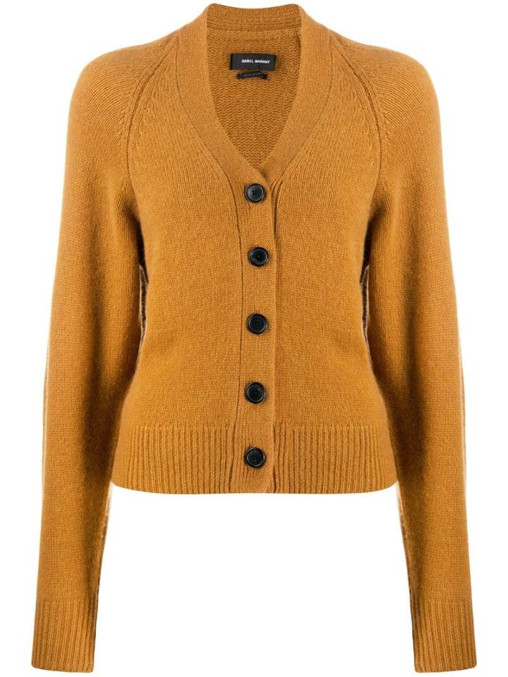 Isabel Marant Caliba Cashmere Cardigan - Neutrals