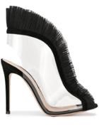 Gianvito Rossi Pleat Detail Boots - Black