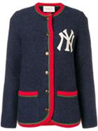 Gucci Cardigan With New York Yankees &trade; Patch - Blue