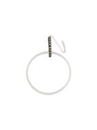 Maria Black Darcy Mono Twirl Diamond Earring - Metallic